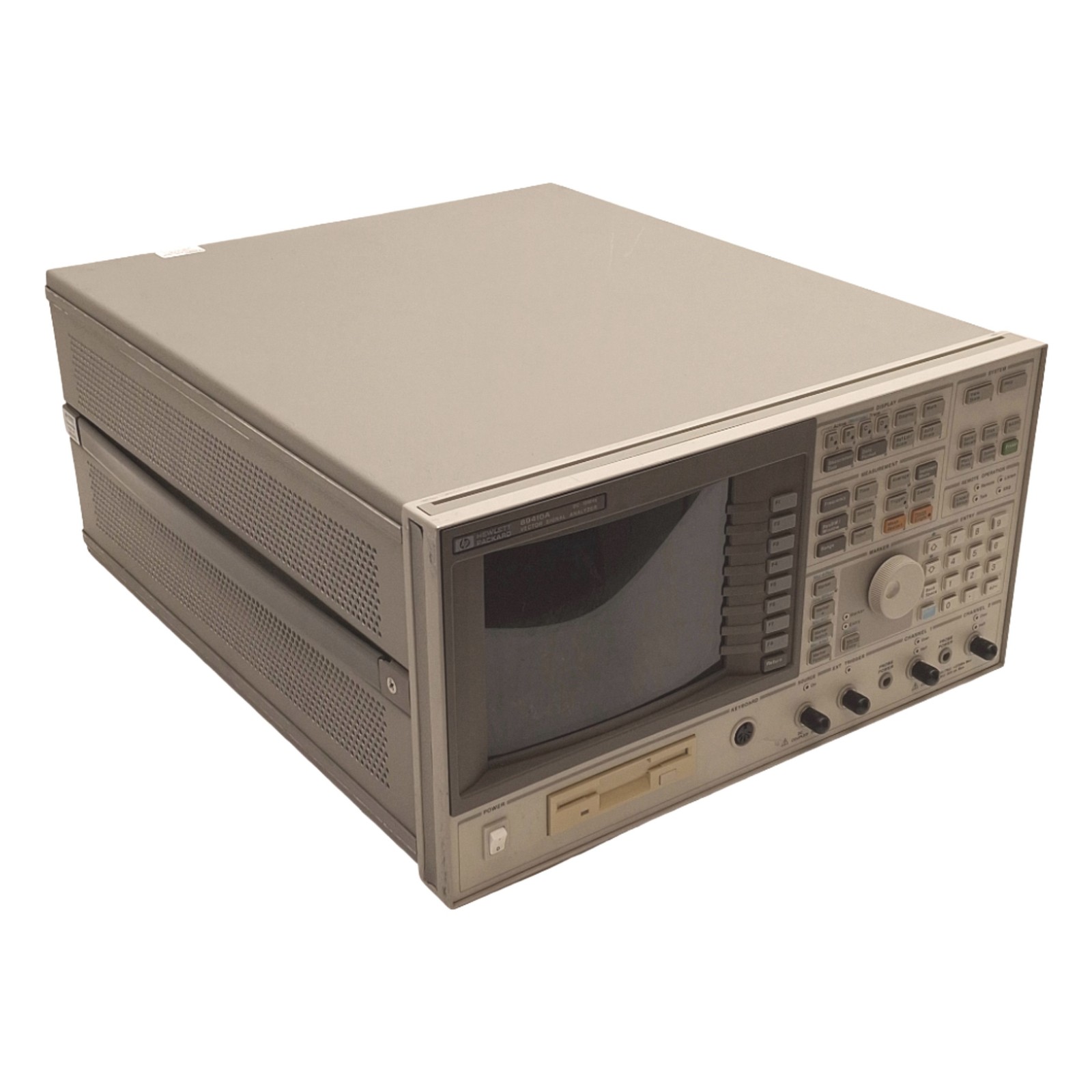 HP 89410A Vector Signal Analyzer, DC to 10MHz Range, 2-Channel, 120/240VAC