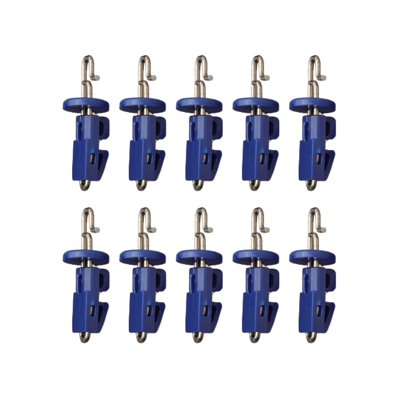 10pcs Versatile Bait Clip Quick Hook Release Tool Umbrella Type Simple Hook Tool