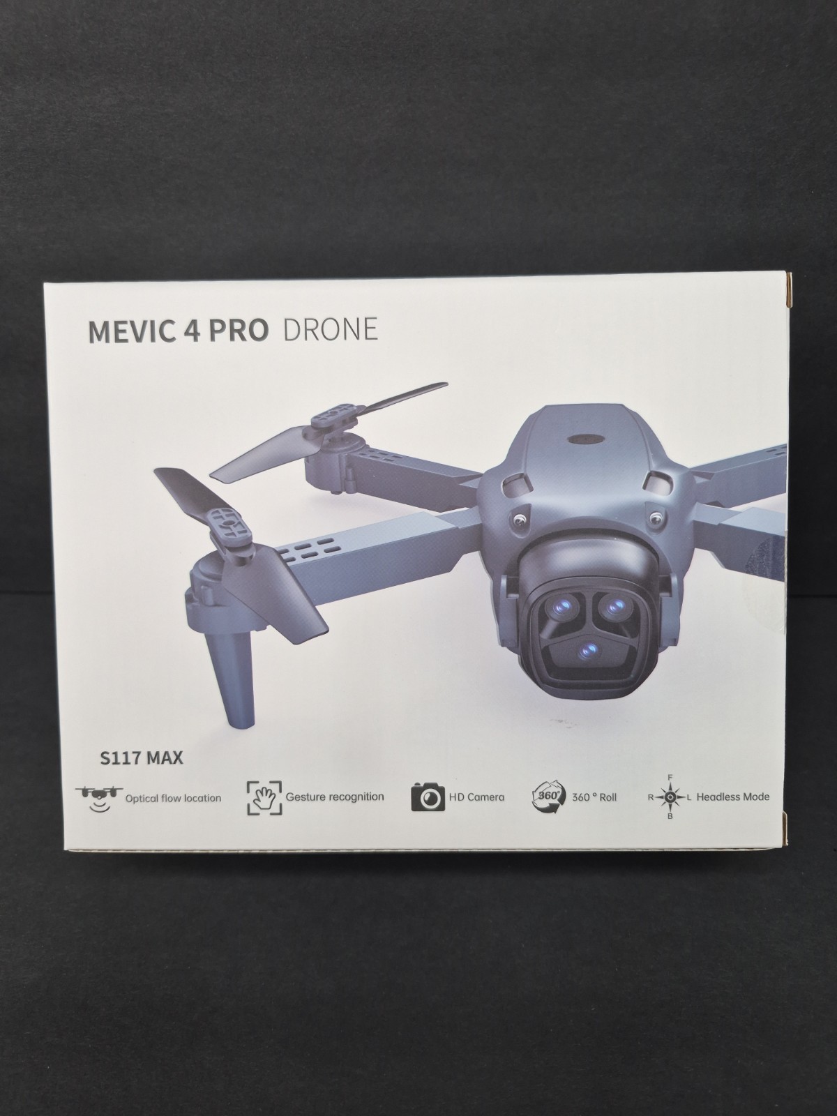 Mevic 4 Pro Ready to Fly Drone S117 MAX w/ Gesture Recognition, Headless