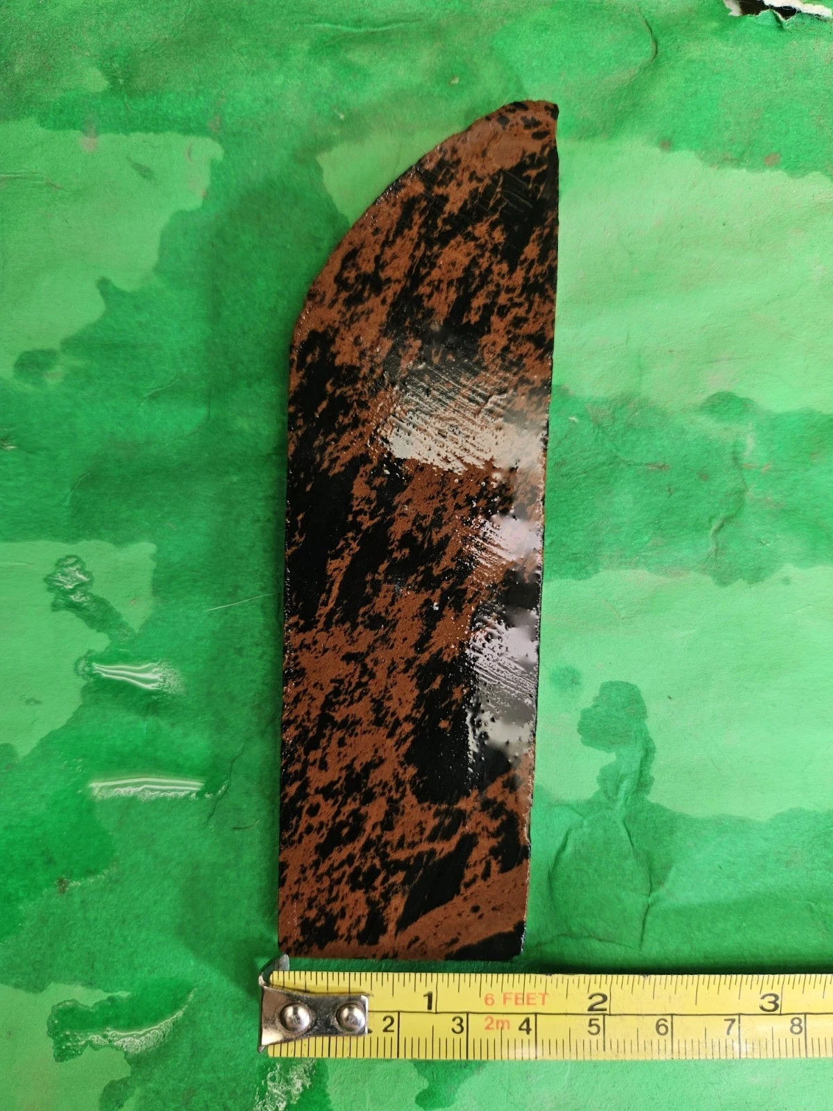 1 Each Mahogany Obsidian Knife Flint Knapping Preform
