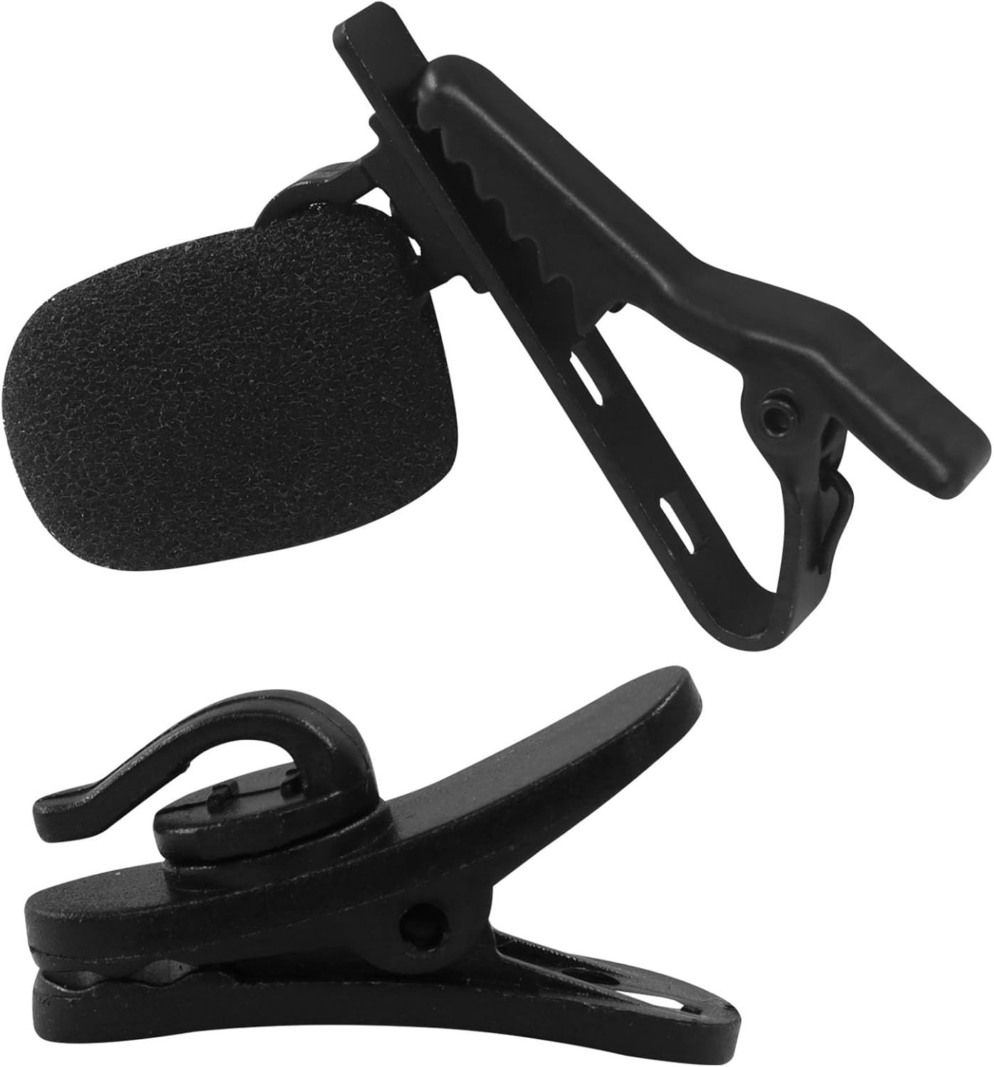Professional Lavalier Microphone Clips with Windscreen Covers – 12 Pack Set