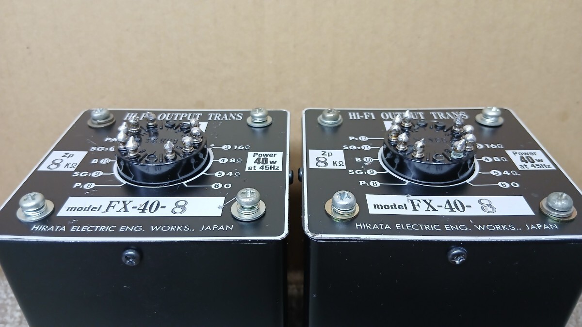 TANGO FX-40-8 Output Transformer Pair Working Tested JP