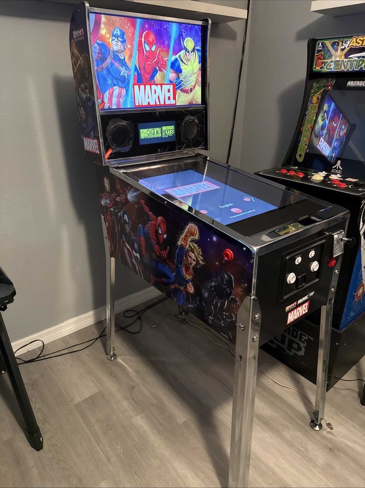 Arcade1up Marvel Video Pinball Machine