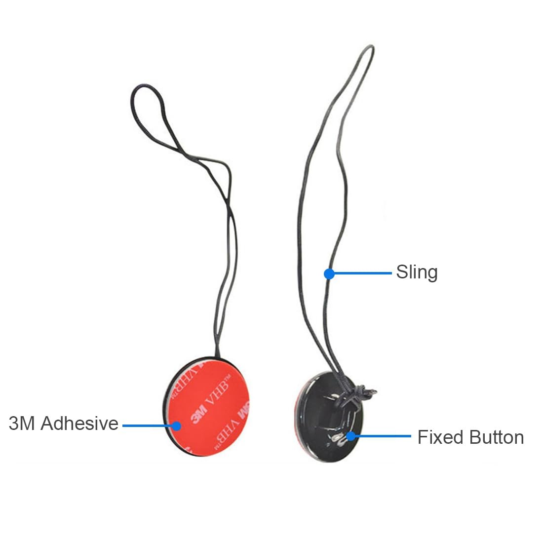DEKEENSTAR Action Camera Safety Tether 22cm x 3.5cm,