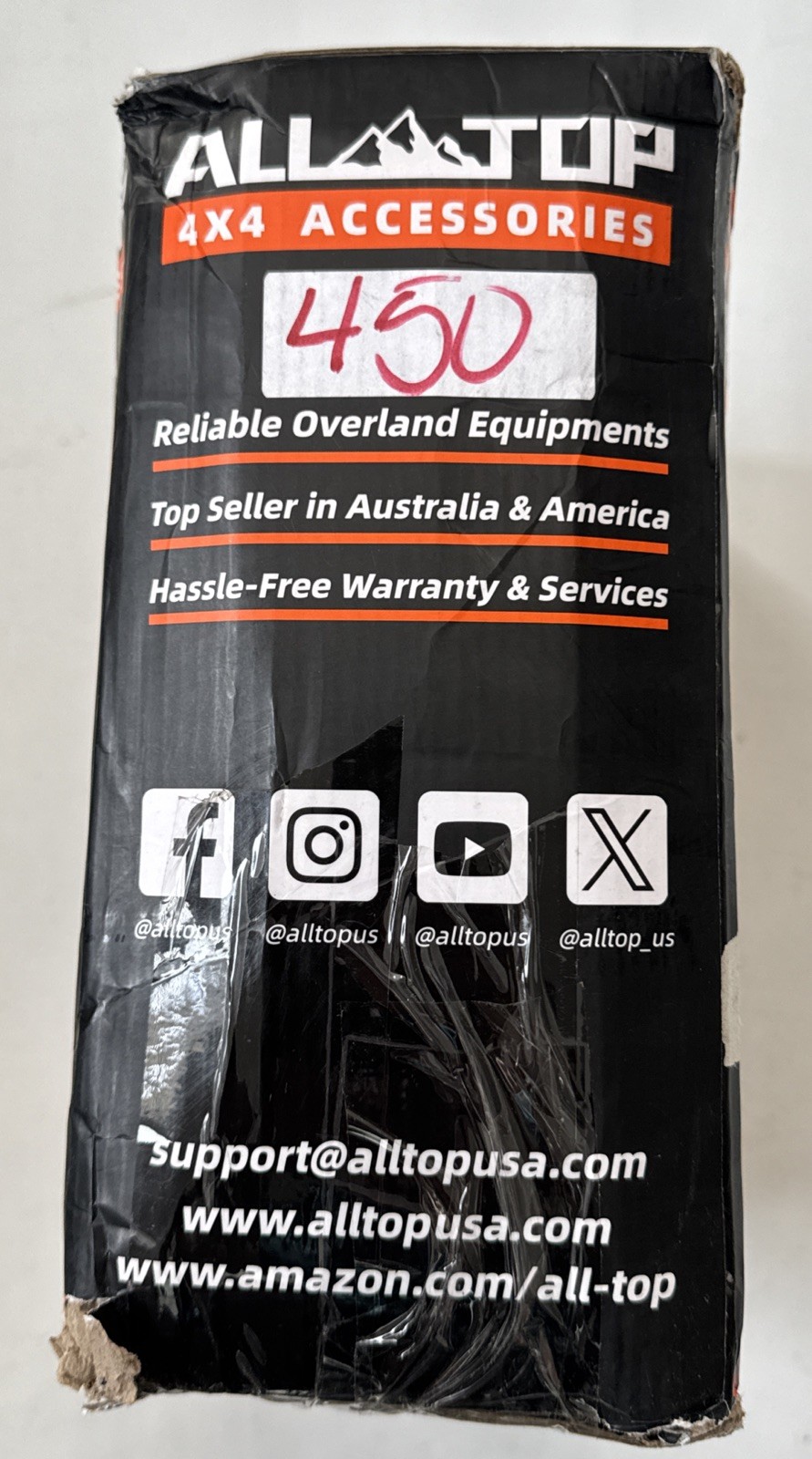 All-Top, Recovery Snatch Strap Kit, ATKIT-3, Please Read Details