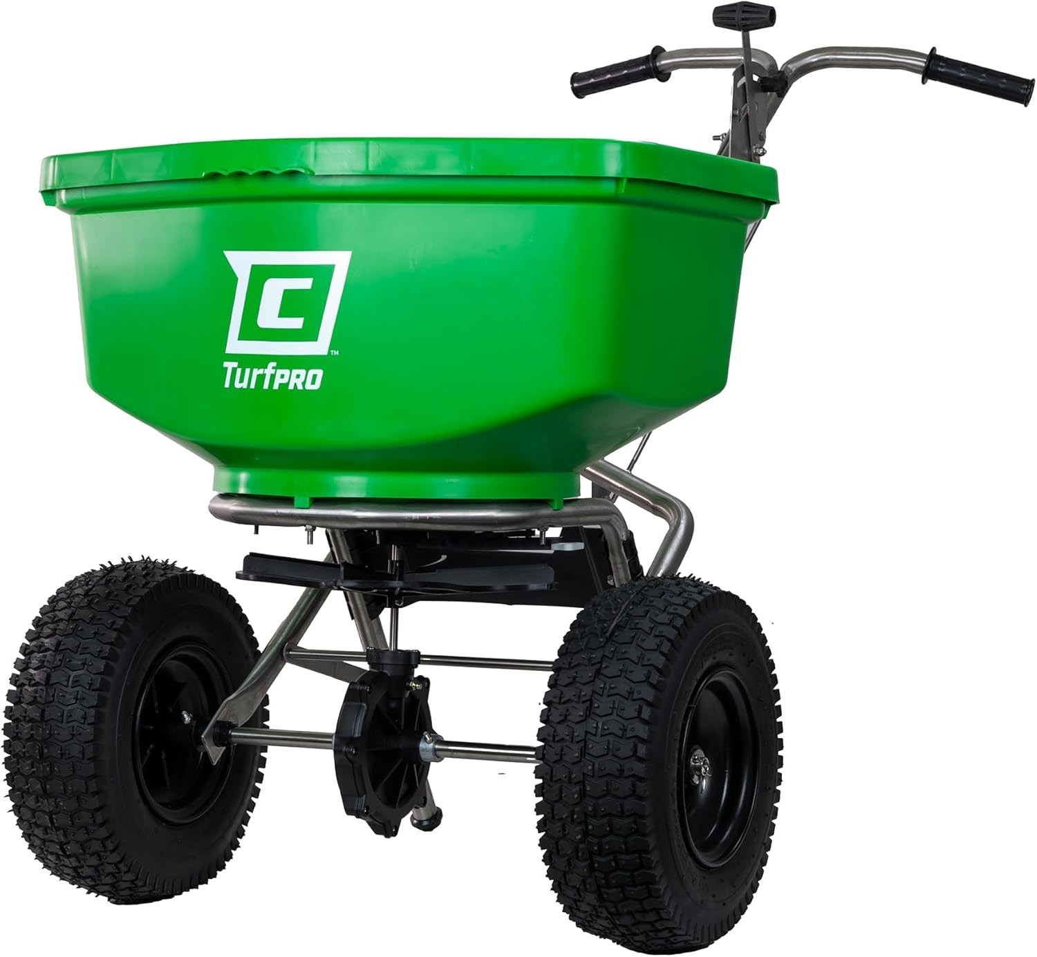 Chapin 89400C TurfPro 100 Lb Broadcast Spreader, Up To 22,000 Sq Ft
