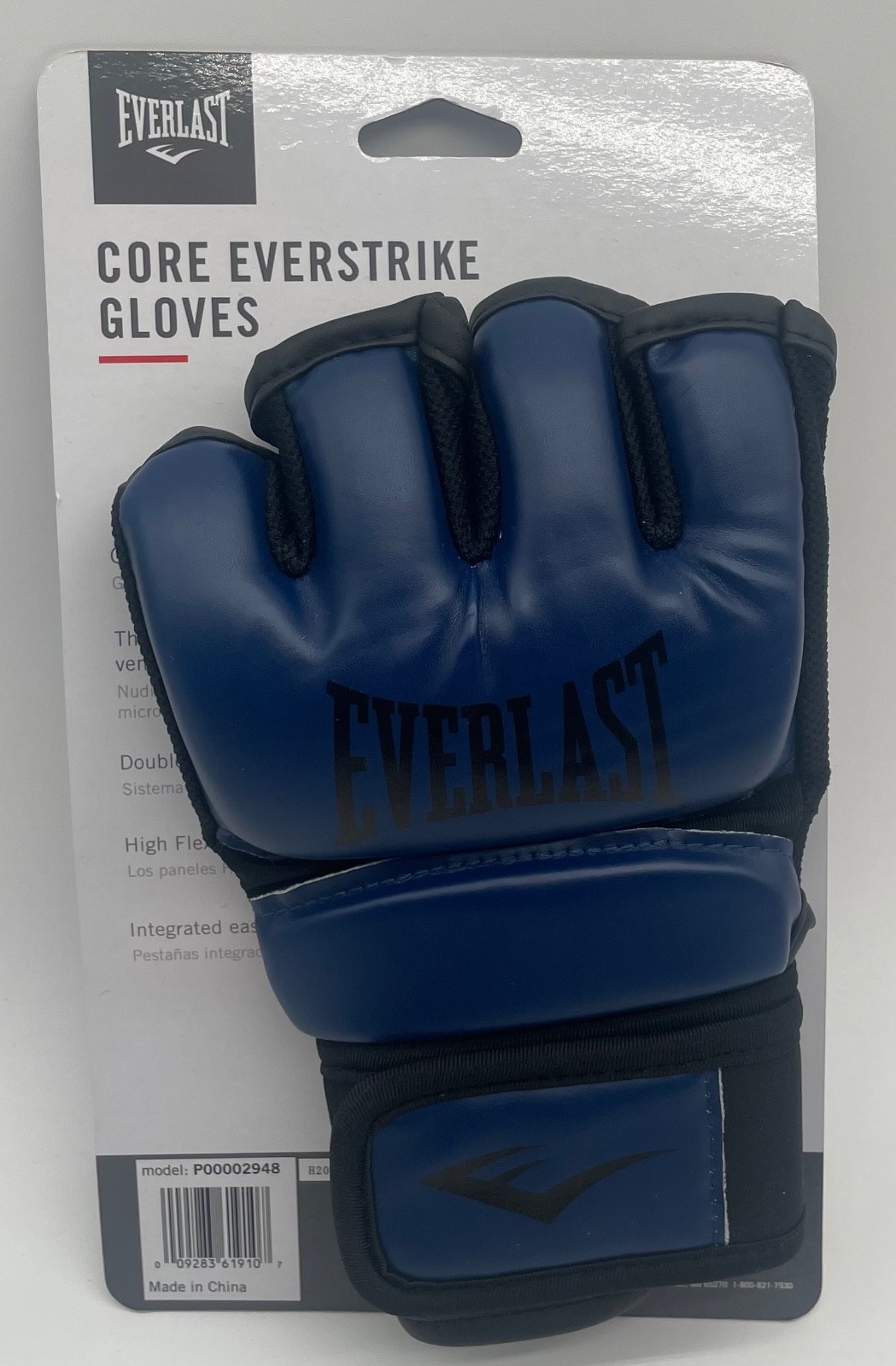 Everlast Core Everstrike MMA Gloves Multipurpose Blue Large