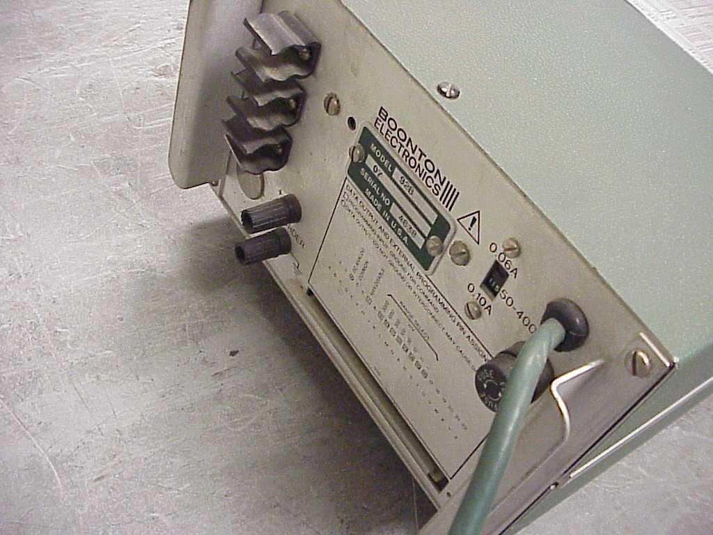 Boonton Electronics 92BD RF Millivoltmeter | -50 to +20 dBm | 1-3000mV