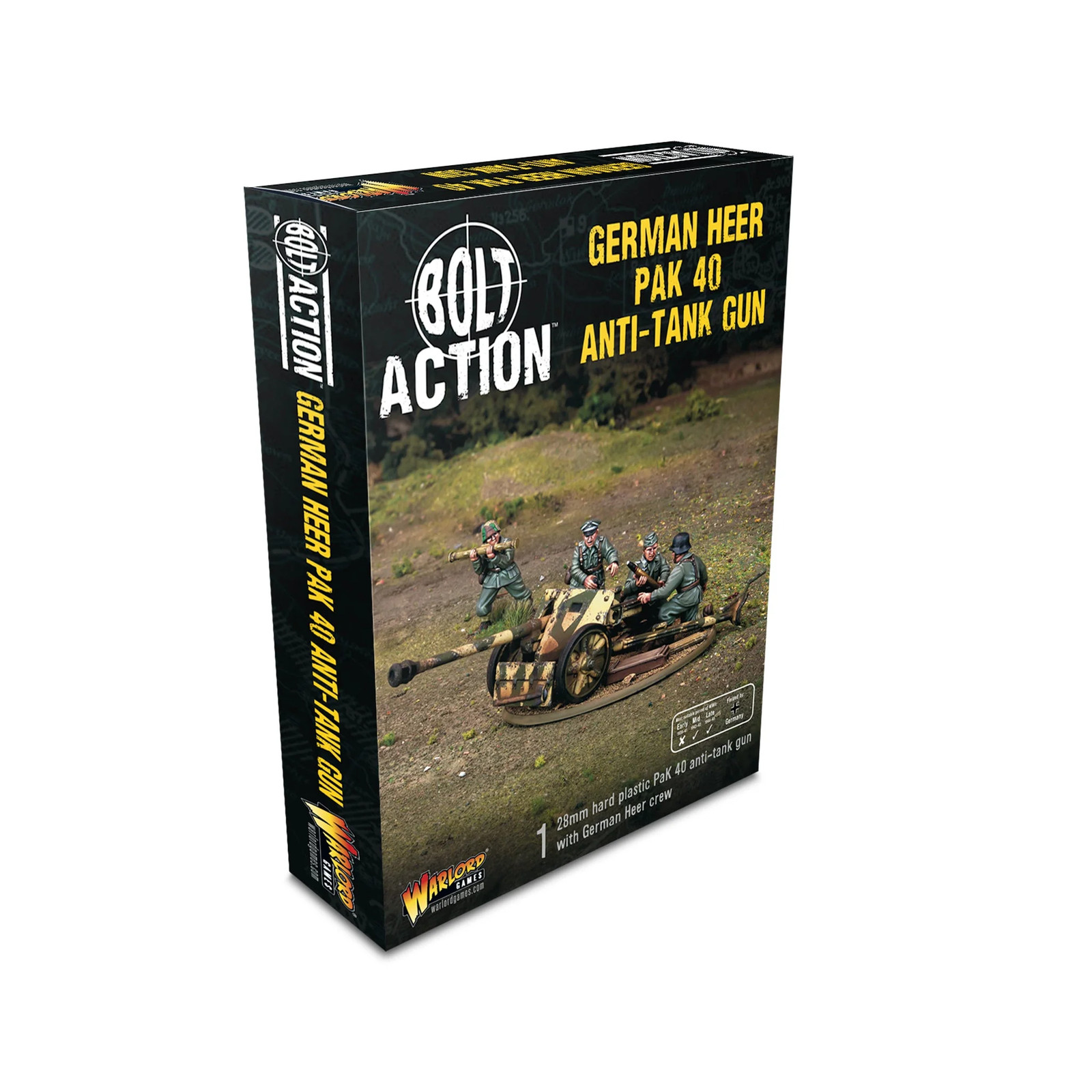 Bolt Action: German Heer Pak 40 Anti-Tank Gun 402012057