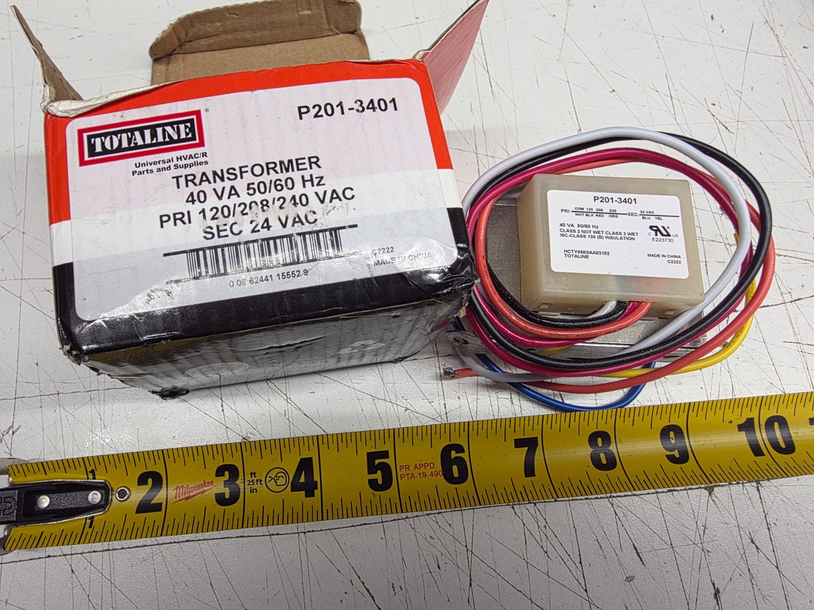 Totaline P201-3401 Replacement Transformer 40VA 50/60Hz Brand New