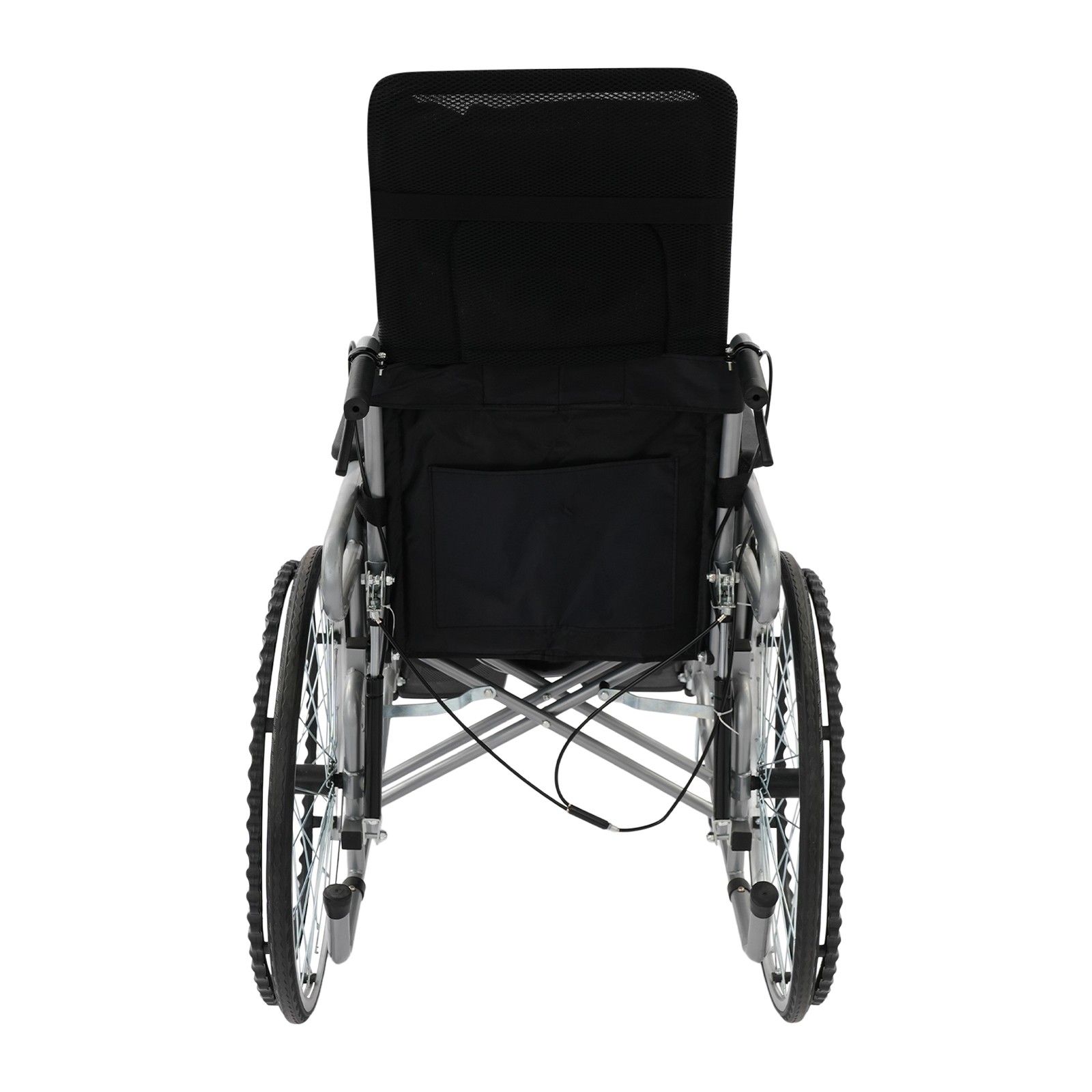 Foldable Wheelchair Foldable Commode Chair Reclining Wheelchair 100 kg max.