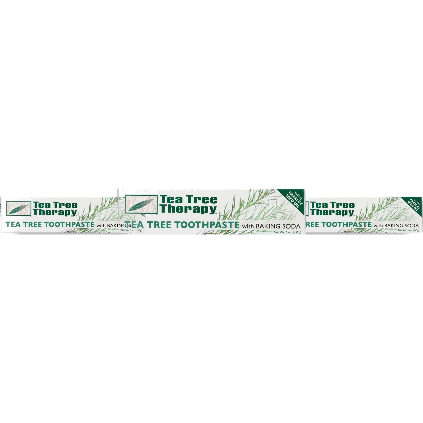 Tea Tree Therapy Toothpaste With Baking Soda 5 Oz 3 Pack