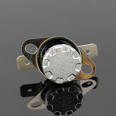 Temperature Switch Control Sensor Thermal Thermostat 140°C N.C. KSD301