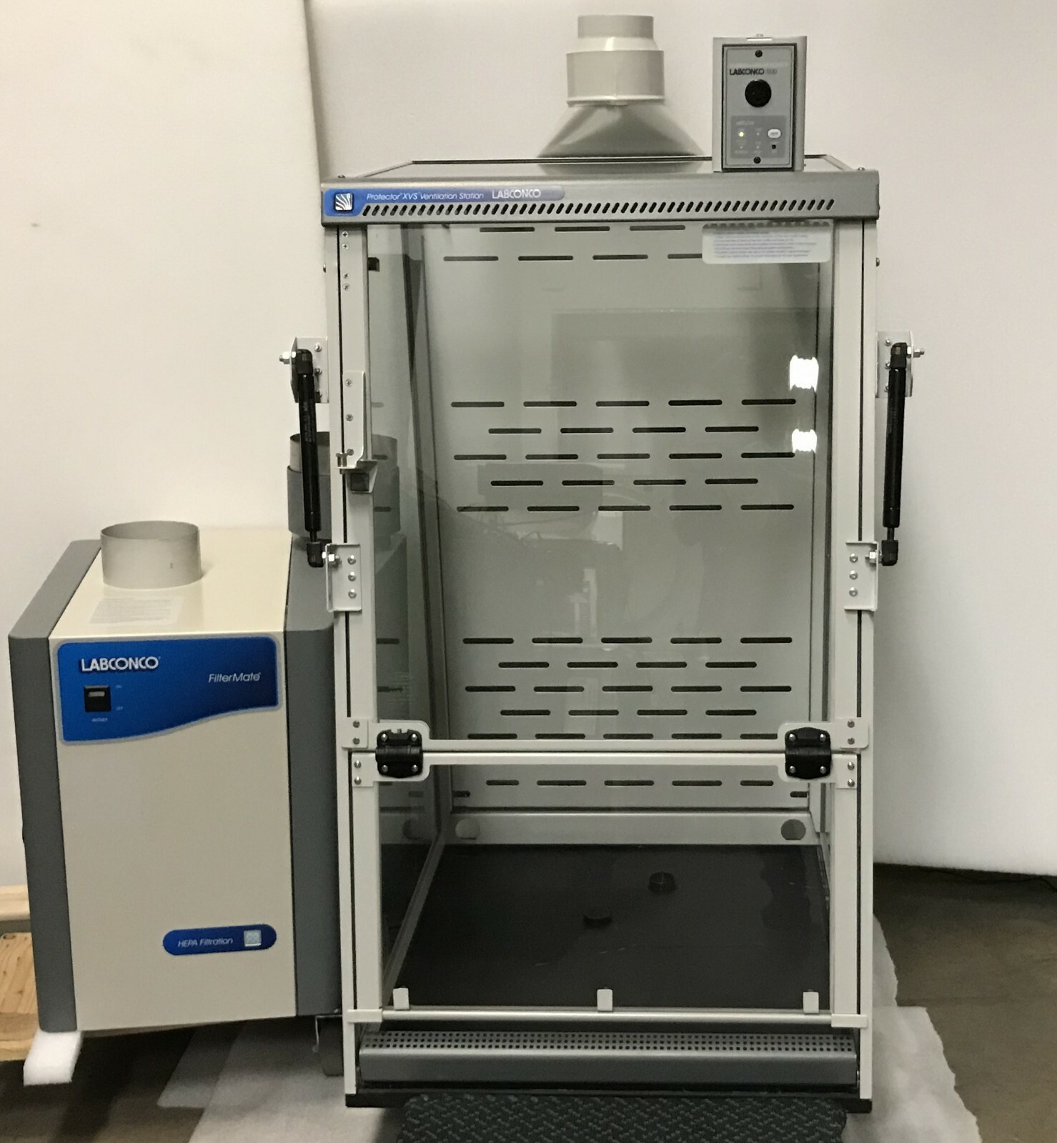 Labconco 2 ft. Protector XVS Ventilation System / FilterMate 6 Month. Wrty