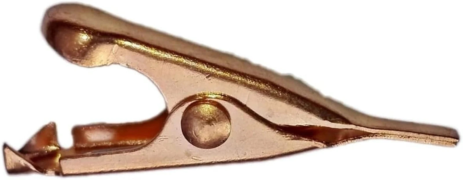 Pack of 50 Micro Toothless Flat Alligator Test Copper Clips Prototyping Solde