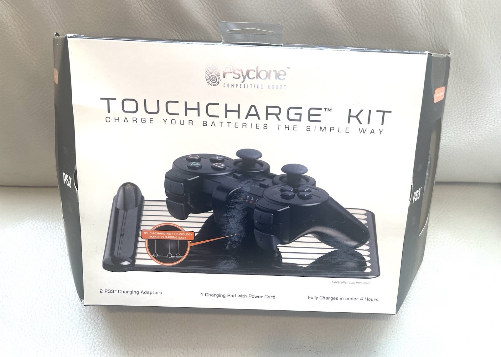 Psyclone TouchCharge Kit Wireless Sony PS3 DualShock 3 Charging Station NEW Rare