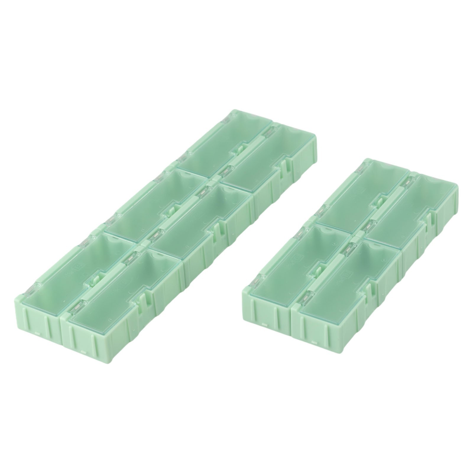 Securely Store Small Parts with this 10PCS Electronic Components Storage Case