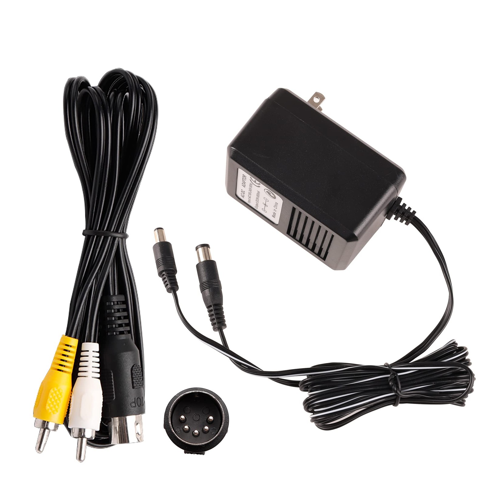 Power Supply and AV Cable for Genesis 1, AC Power Cord and Audio Video RCA AV...