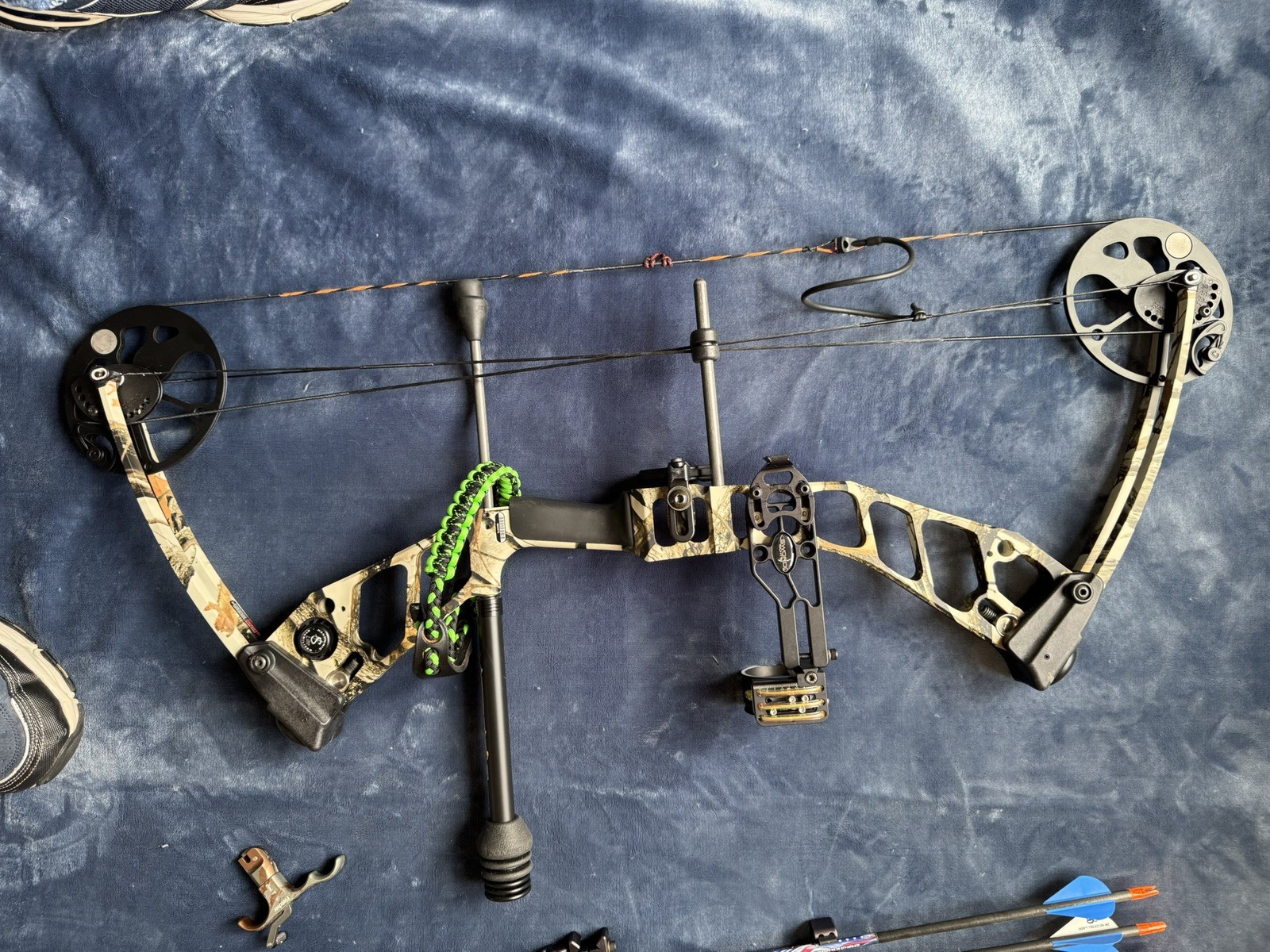 Used Mission Hype DTX Right Hand Camo Bow Pkg