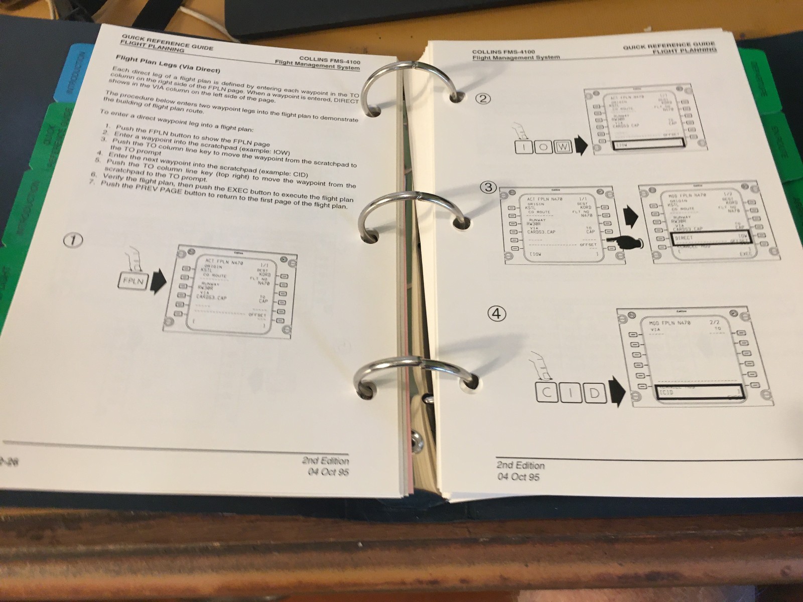 Collins FMS-4100 Flight Management System Pilot Guide