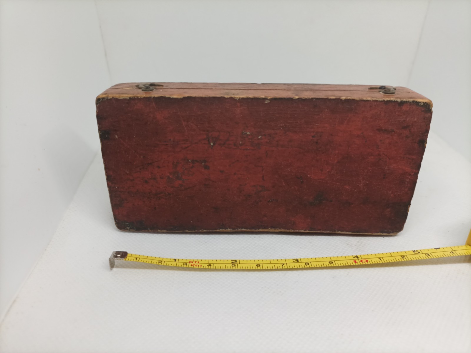 Vintage Wooden Boxed Drawing Instruments Draughtsman's Compass ?