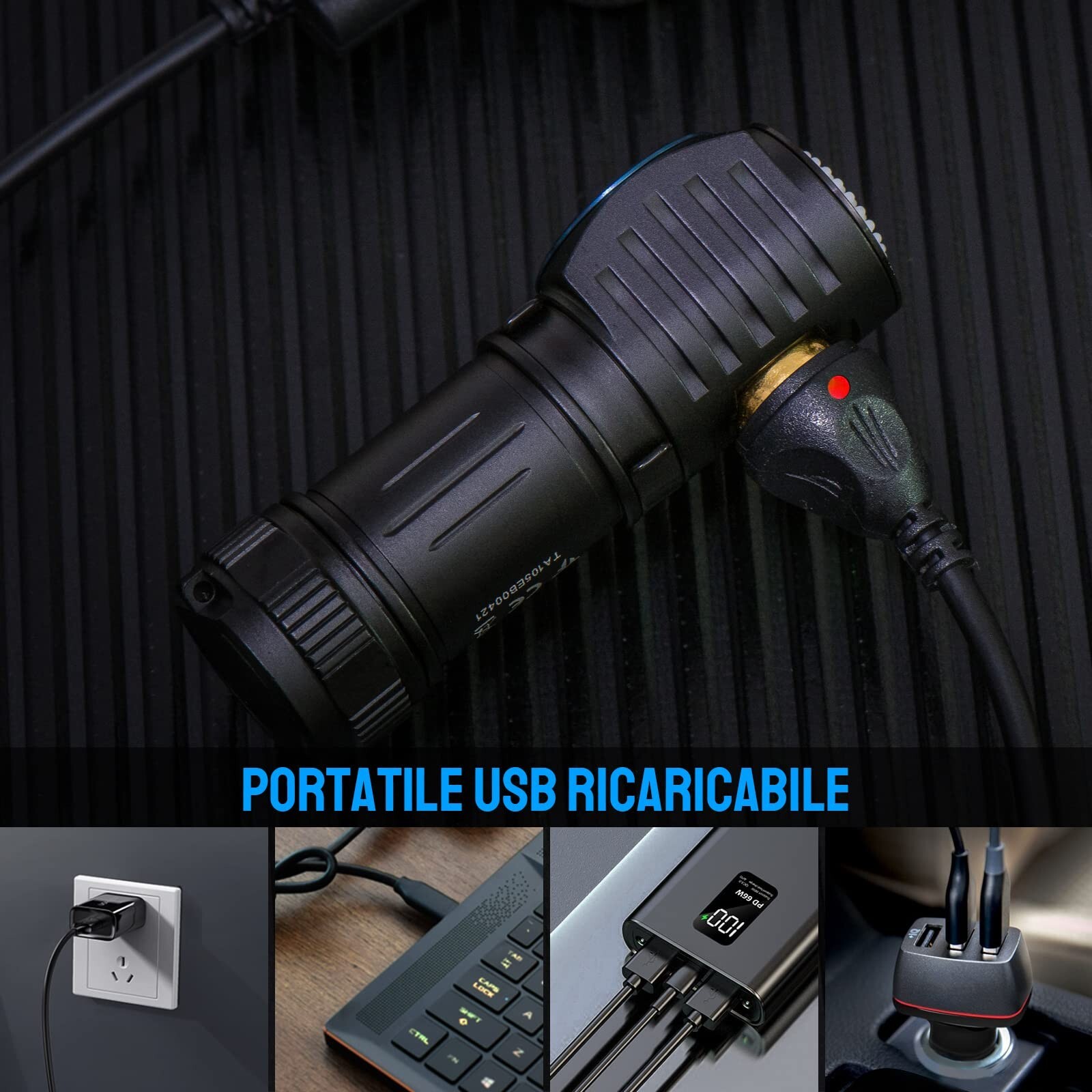 TrustFire LED Headlamp Rechargeable 1000 Lumen Waterproof Headlight MC12