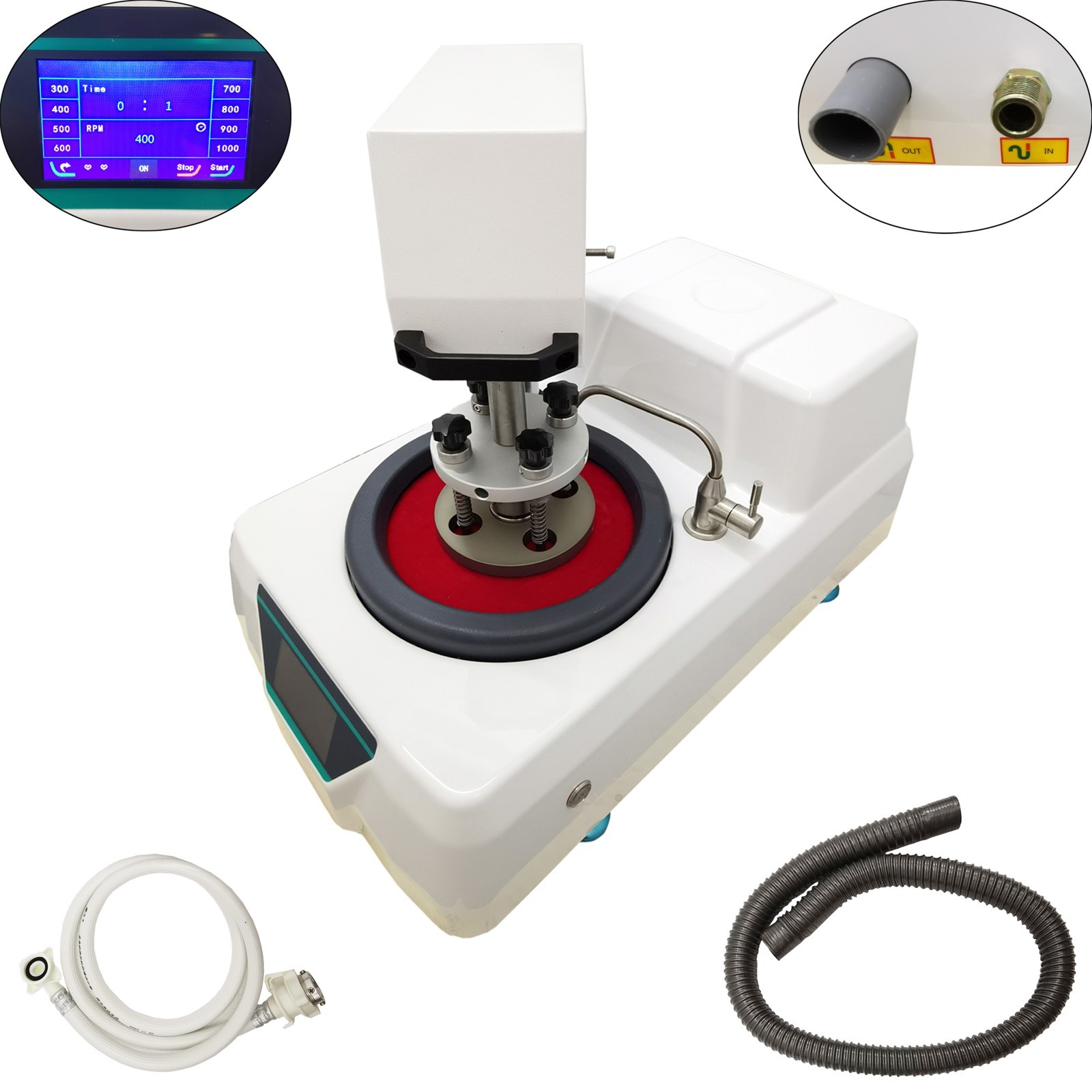 110V Single Disc Automatic Metallographic Sample Grinding and Polishing Machine