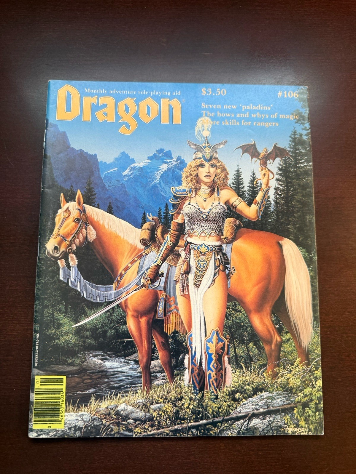 TSR Dragon Magazine Issue 106-107