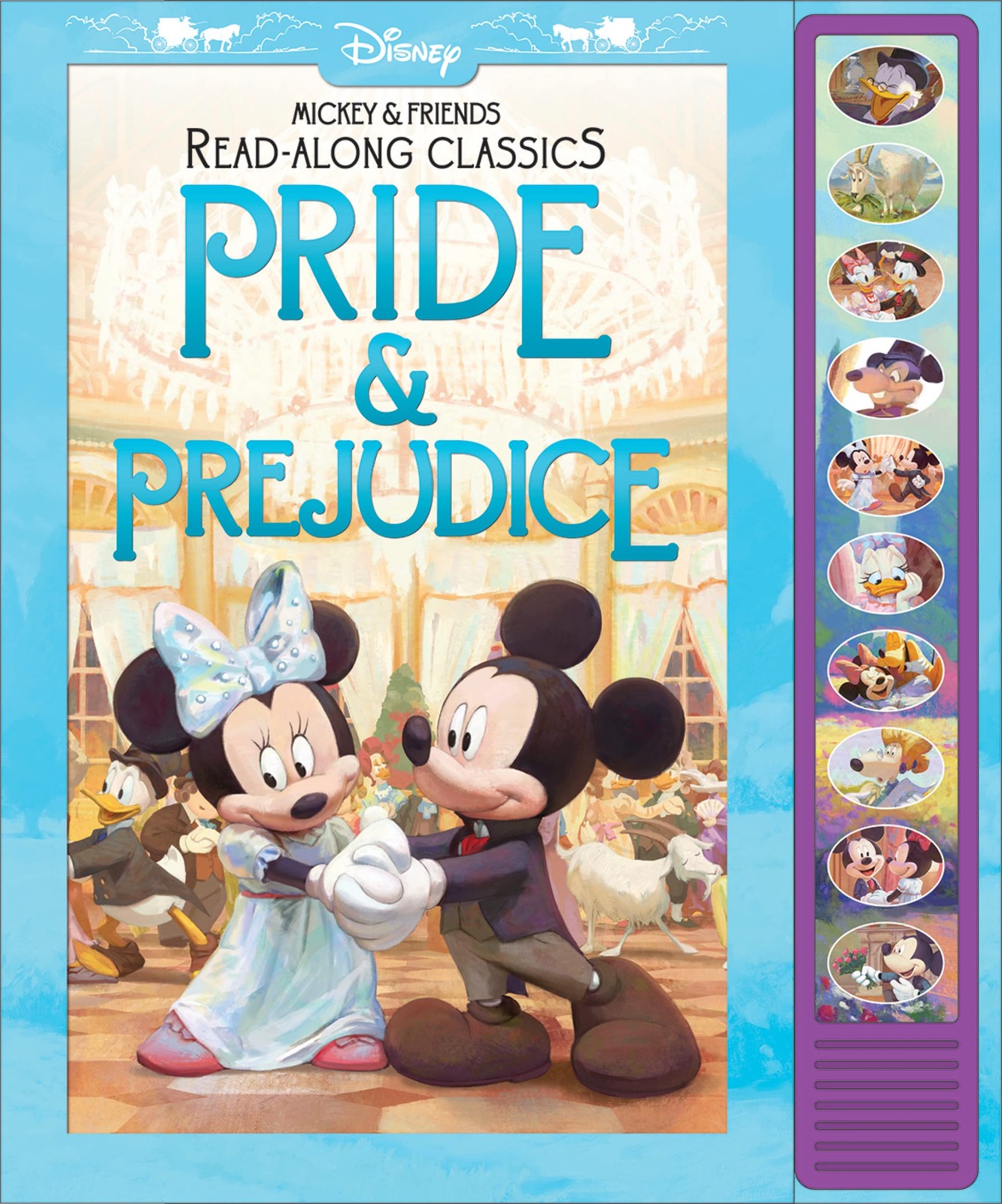Disney Mickey Mouse and Minnie Mouse Read-Along Classics Pride and Prejudice