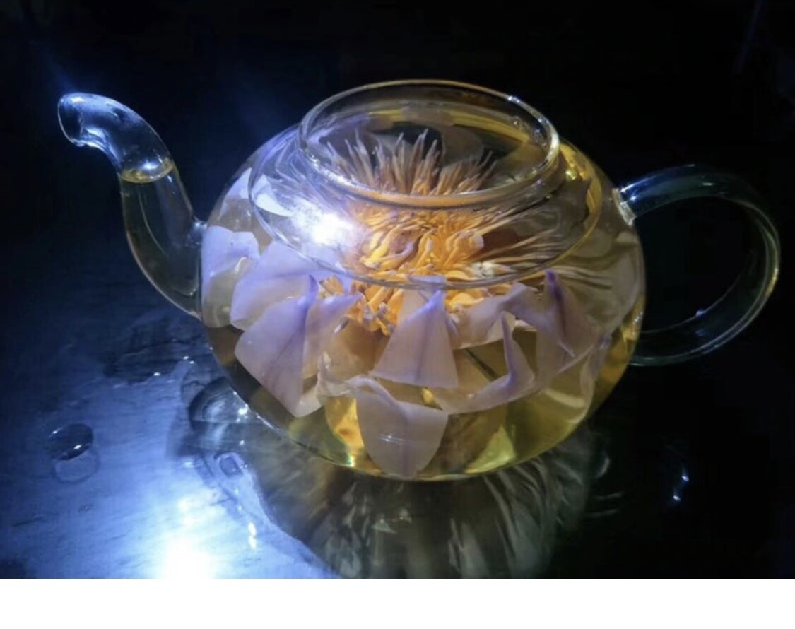 Dried Blue Lotus Herbal tea - 100g - Nymphaea Caerulea- 100% all natural.