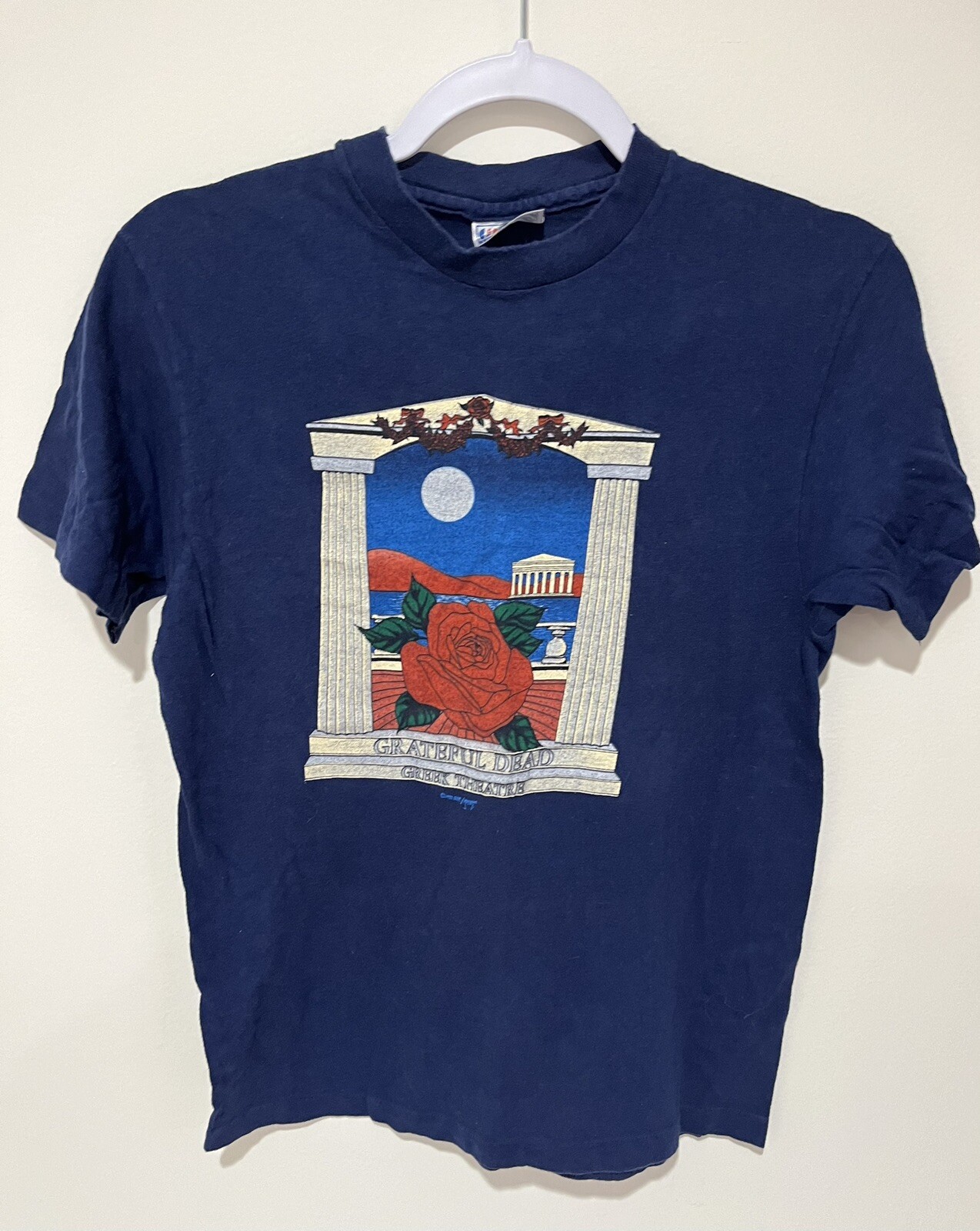 Vintage 80’s 1984 Grateful Dead Greek Theatre UC Berkeley Tour T-Shirt Medium