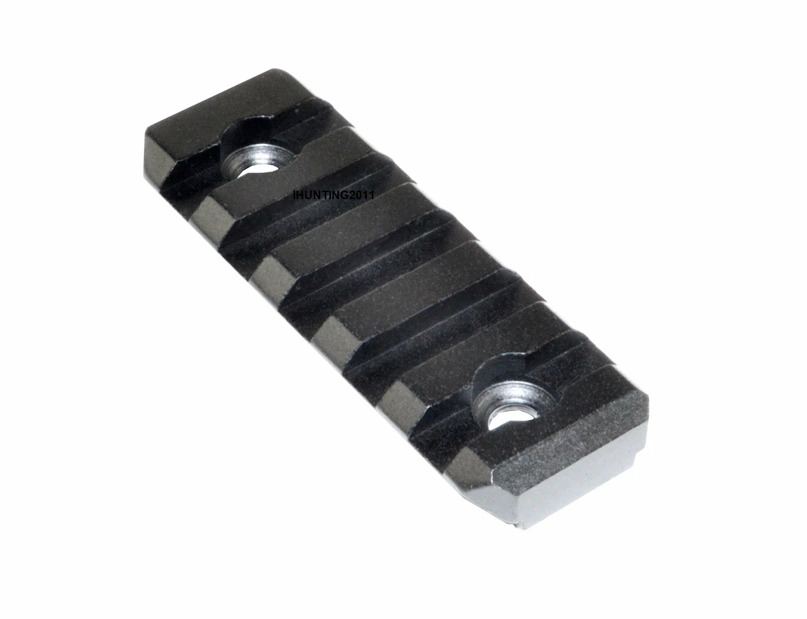 2pc 5 Slots Polymer Single Rail Sections for MLOK Picatinny Weaver Mount Adapter