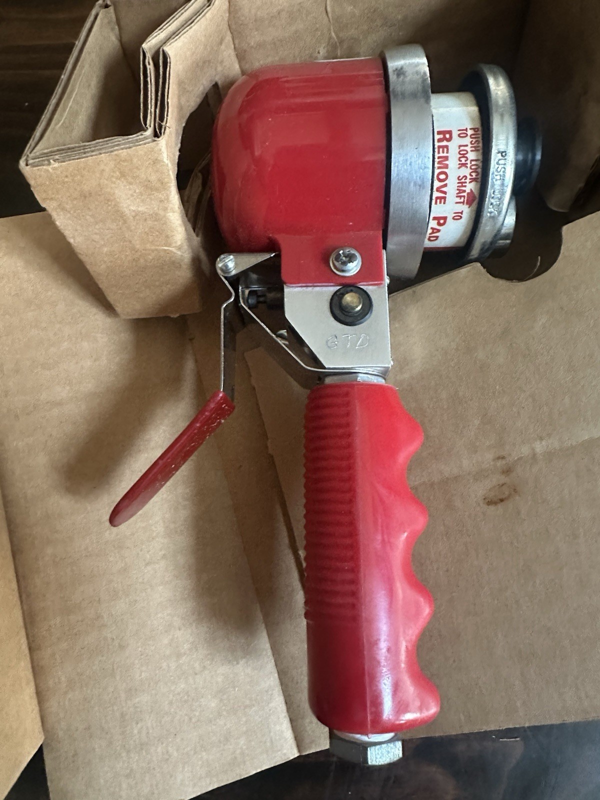 National-Detroit DAQ6 Dual Action Orbital Air Sander 6"