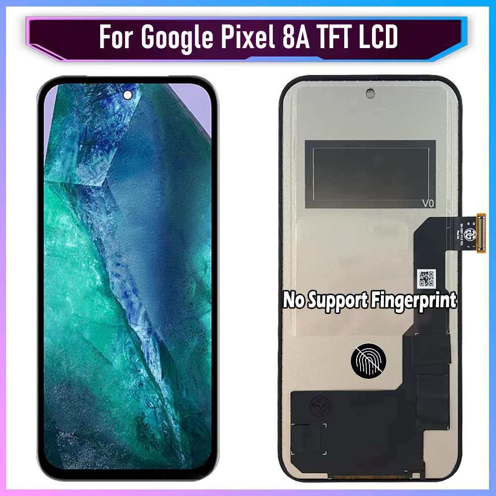 For Google Pixel 8A TFT LCD Display Touch Screen Digitizer Assembly Replacement