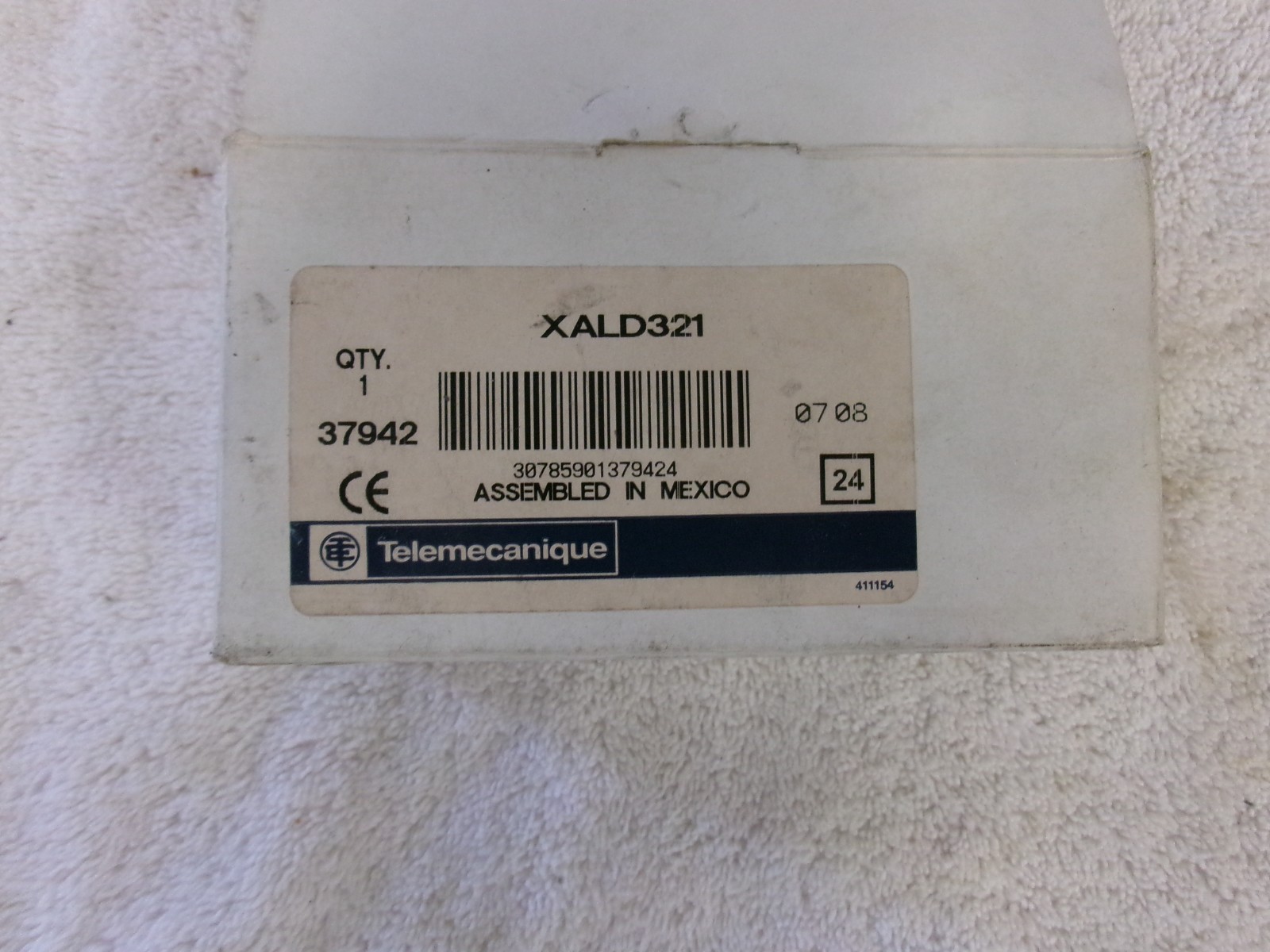 NIB Telemecanique Pushbutton Control Station    XALD321