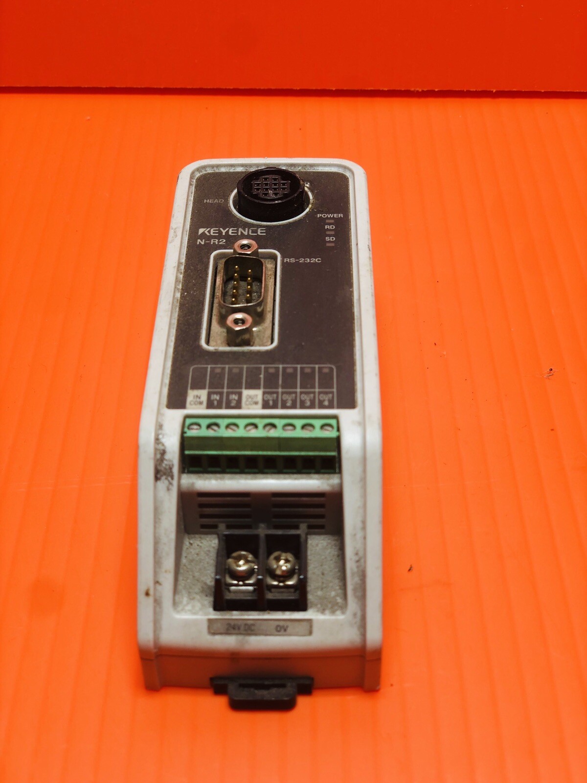 Keyence N-R2 Dedicated Communication Unit RS-232C 24VDC------ FREE SHIPPING