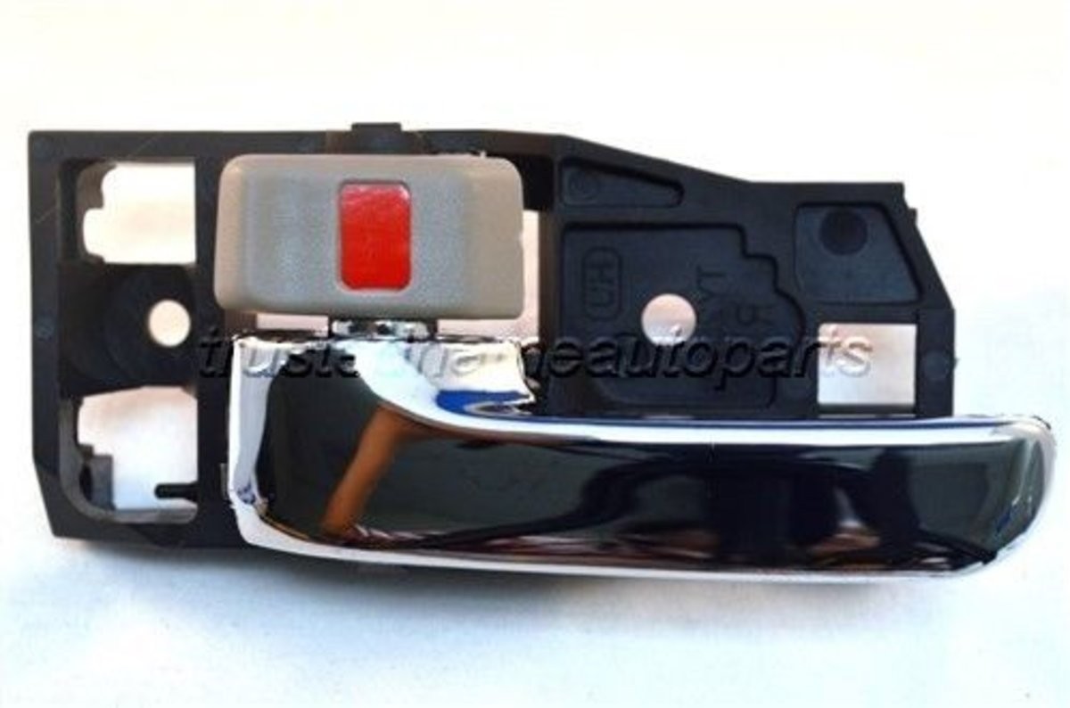 fits 2001 to 2005 Lexus IS300 Interior Door Handle Left Chrome Beige