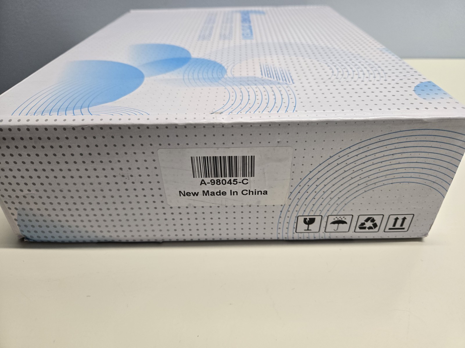 BWE Chrome Shower System 8.5" Round Rain Shower Head Open Box