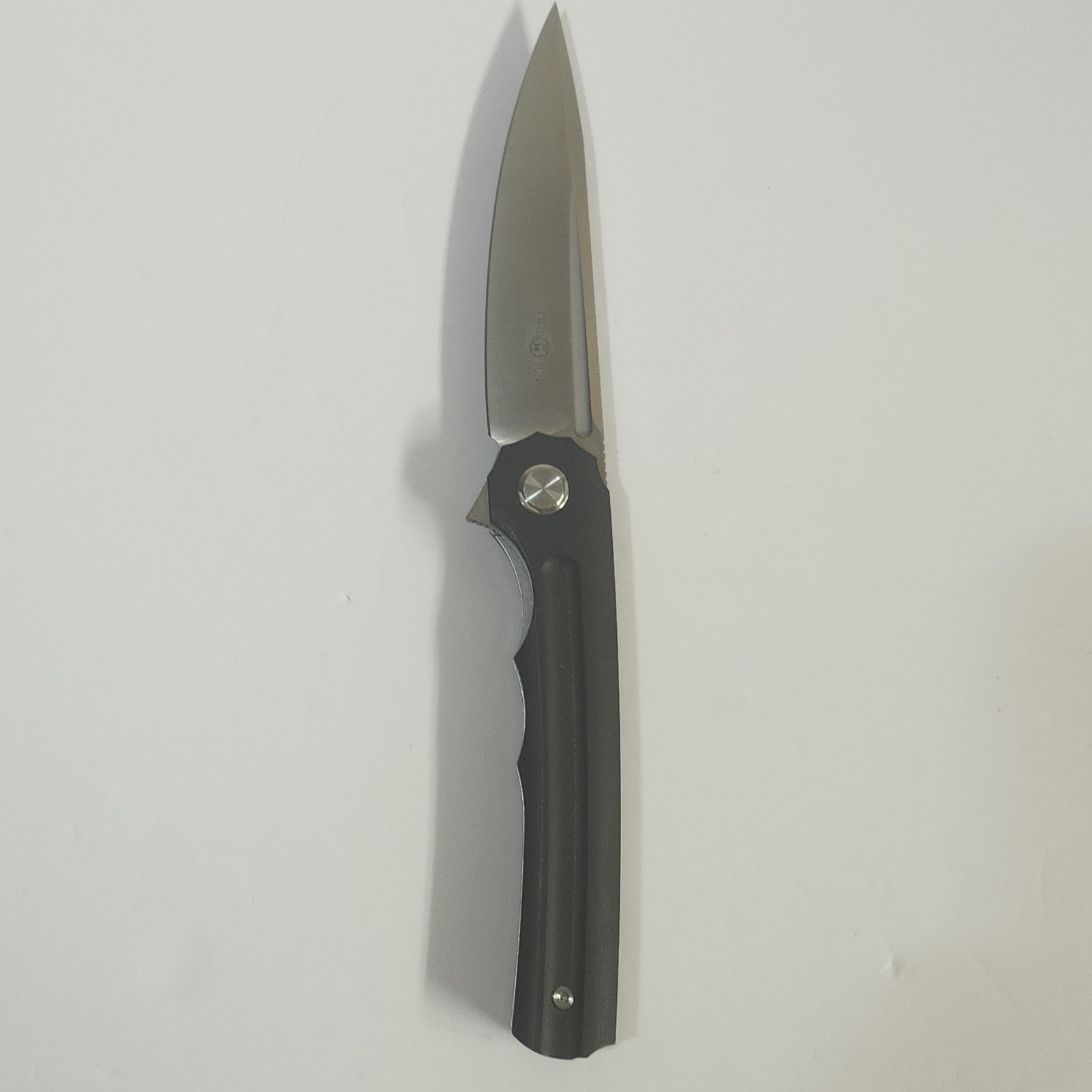 TwoSun TS59 Folding Knife D2 Steel Wong Design Flipper EDC Pocket Knife