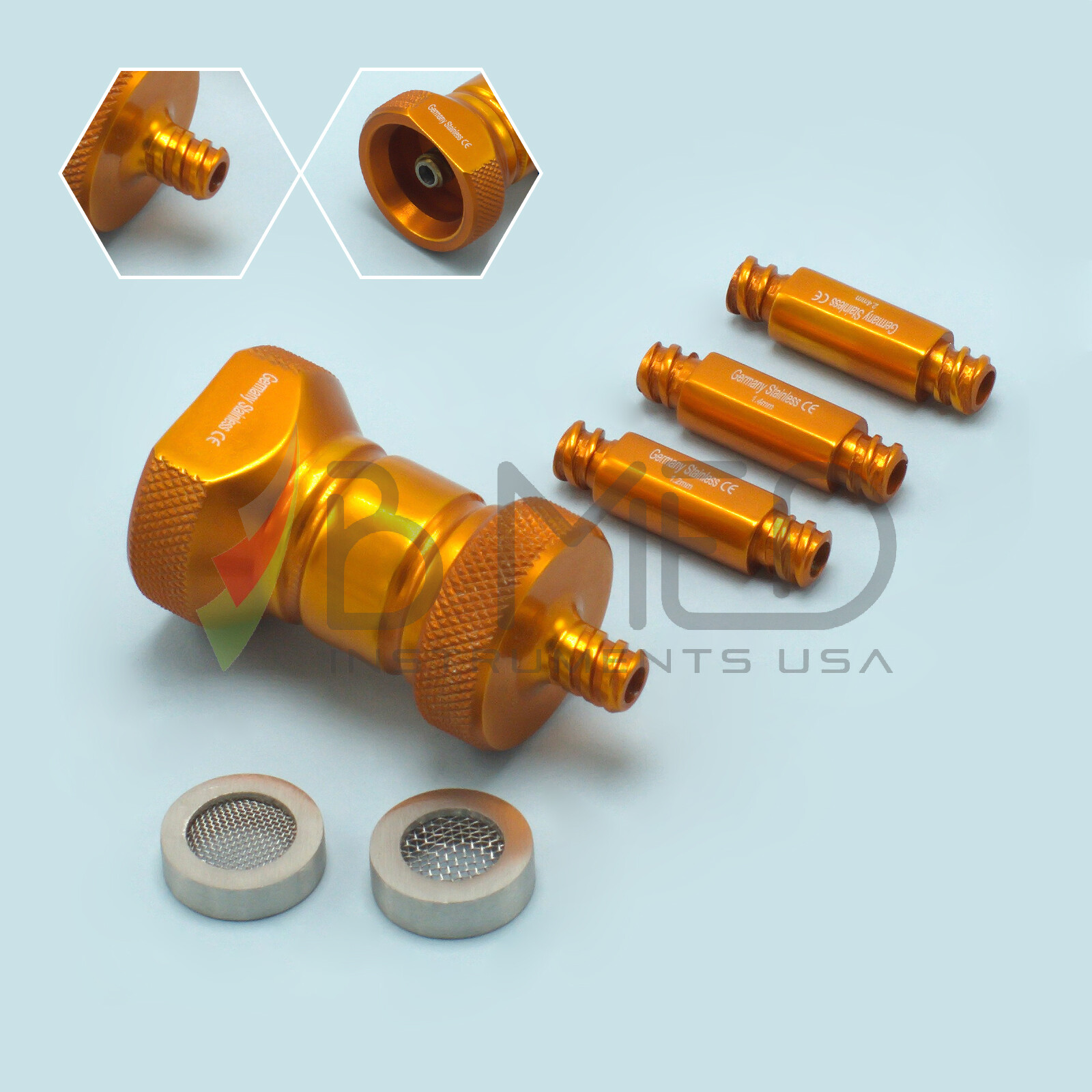 Nano Fat Transfer Adapter Set Complete 3 Filter 5 Adapter B Med Precision Tools