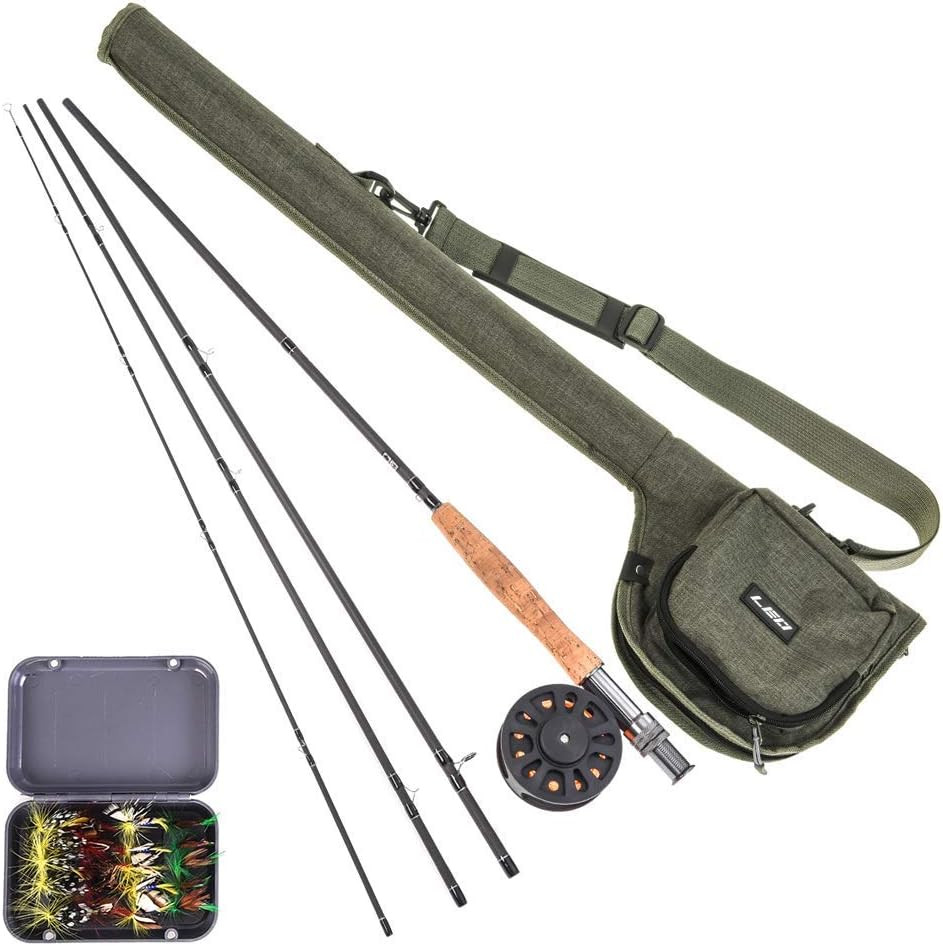 Fly Fishing Rod Case,Portable Fishing Tackle Bag,Canvas Fishing Pole Storage Bag