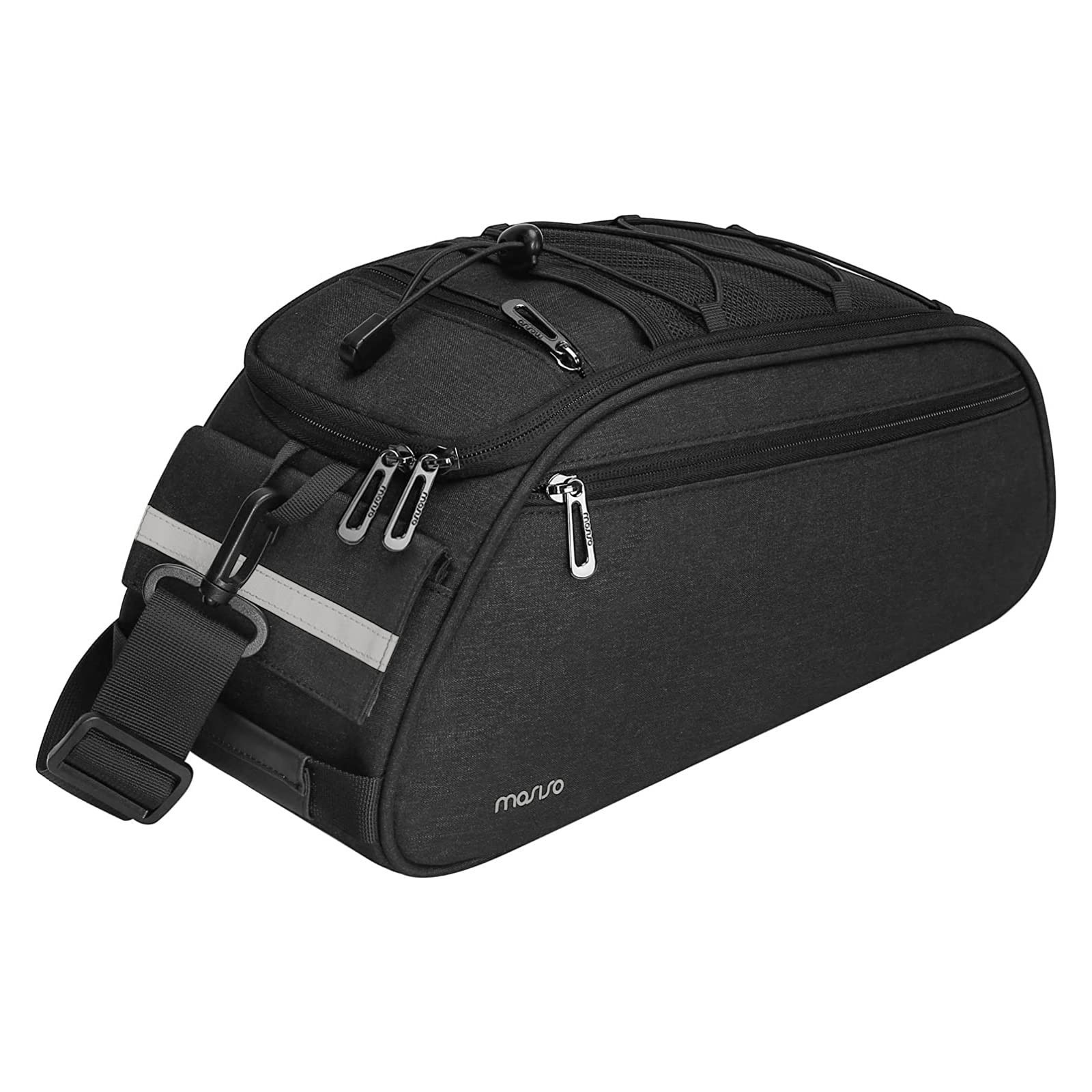 MOSISO Bike Rack Bag, Waterproof Bicycle Trunk Pannier Rear Seat Pouch Cyclin...
