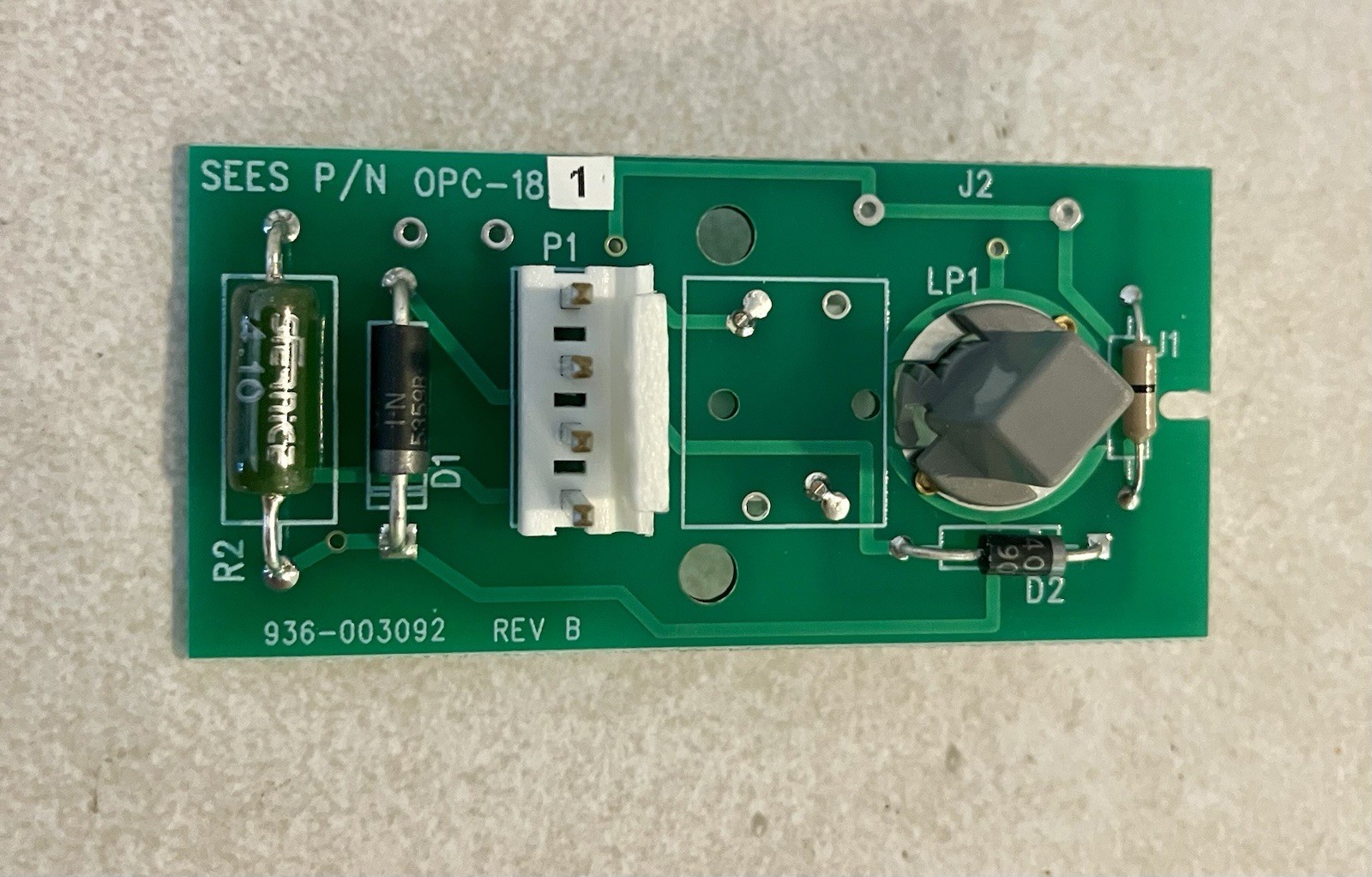 Otis Elevator BUTTON MODULE PC BOARD | 8200KA1 With Bulb