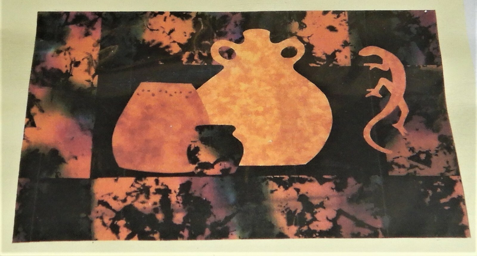 NEW Vintage Kokopelli  Pots, Pots, and a Lizard #1002 Quilt Pattern-Arlene Walsh
