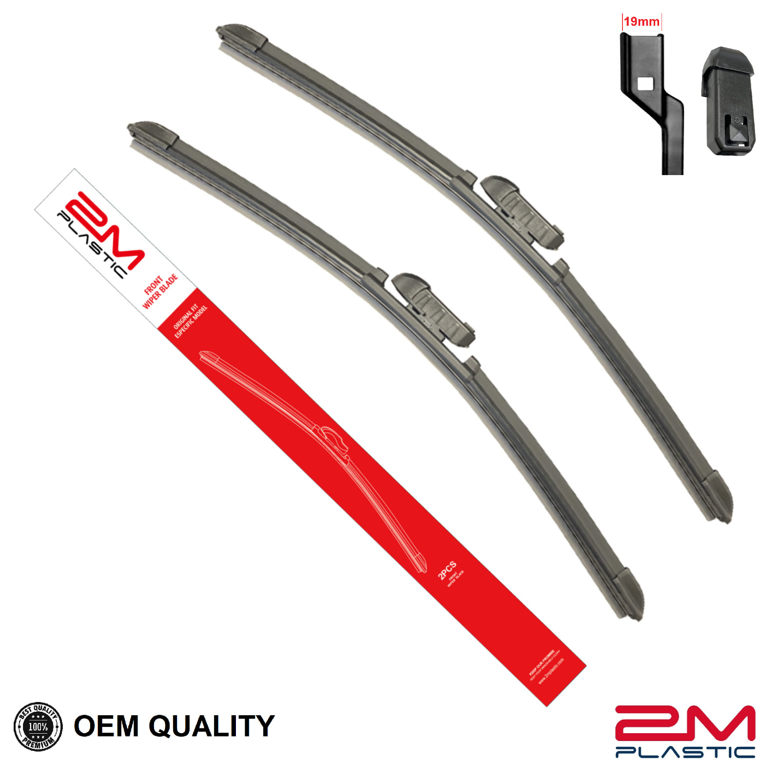 Front Windshield Wiper Blades For FORD MAVERICK 2022-2025 -  22" 21" All Season