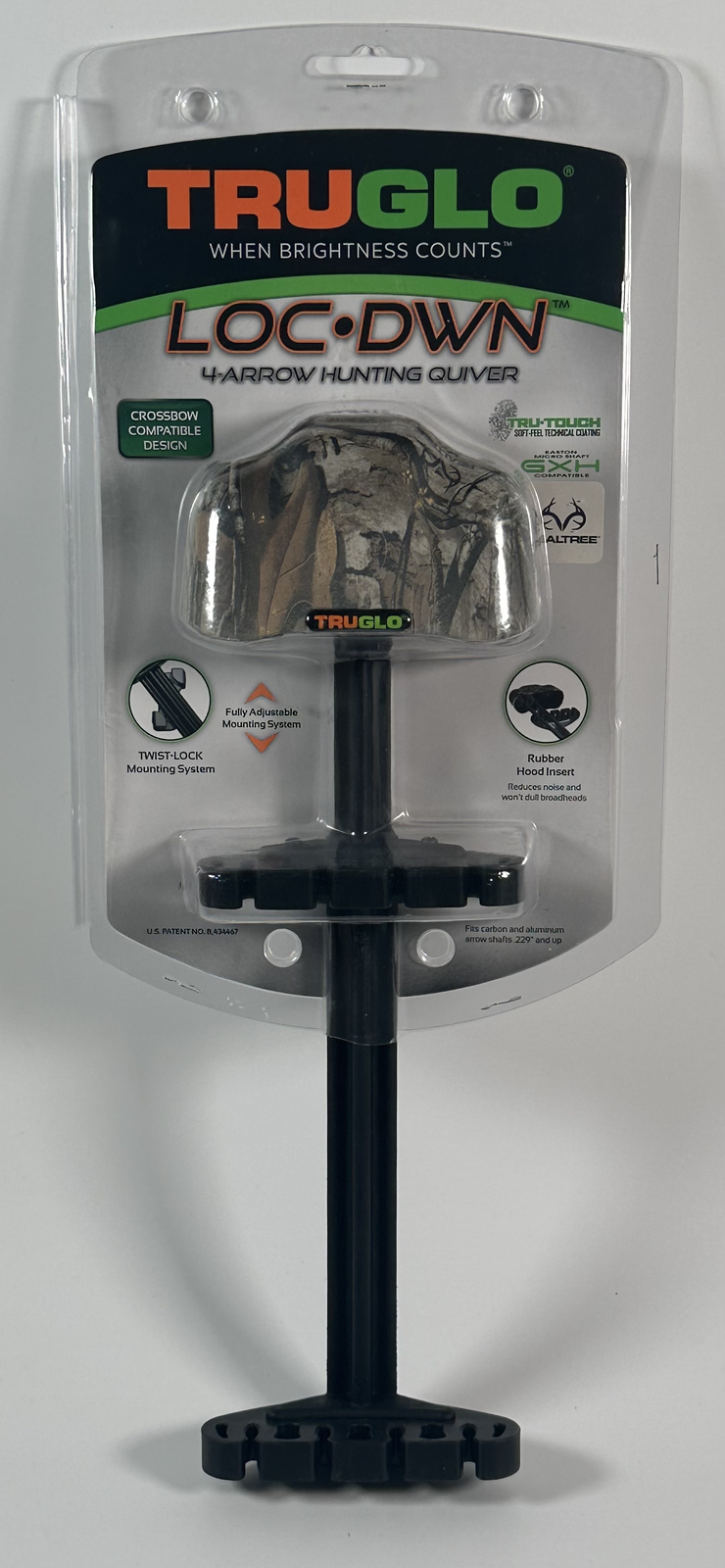 TruGlo Loc DWN 4 Arrow Hunting Quiver