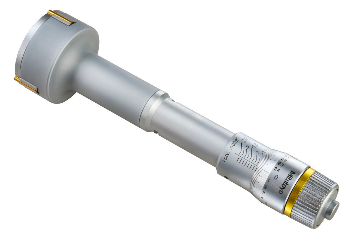 Mitutoyo 368-270 - 3-Point Holtest Carbide, Tin Anvils 2-2.5"