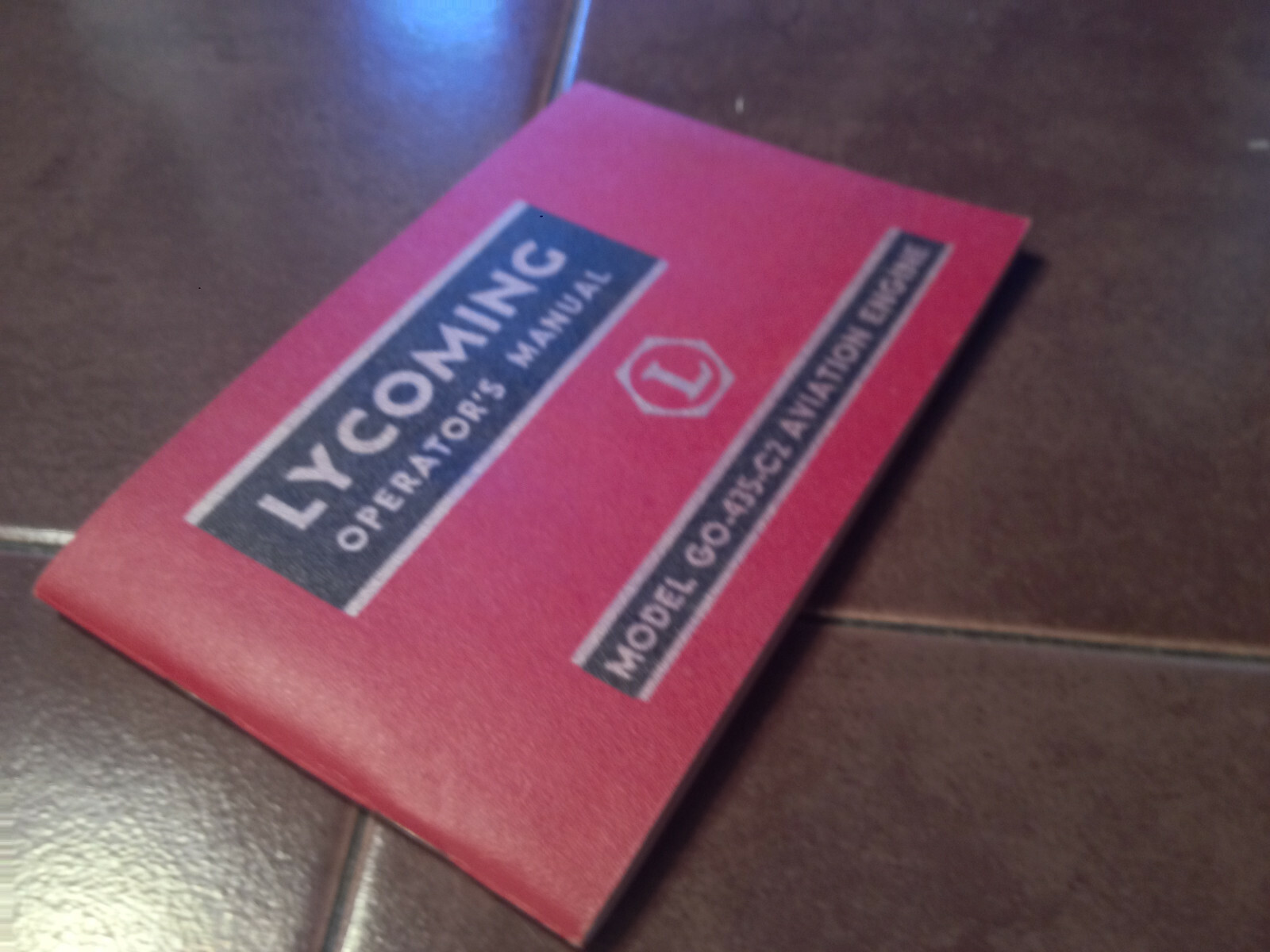 Lycoming GO-435-C2 Engine Operating Manual