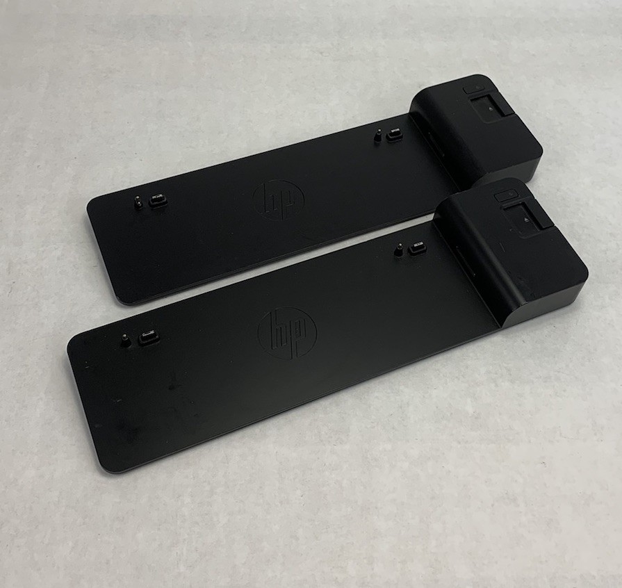 HP Ultraslim HSTNN-IX10 Docking Station - No Keys (Lot of 2)