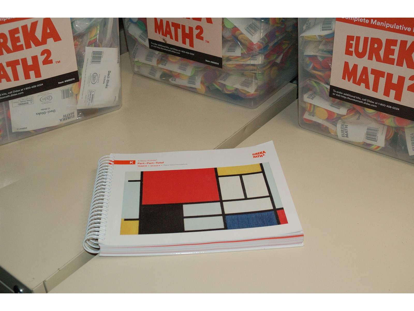 Eureka Math² Squared Kindergarten Module 6 Teacher Book - Weight: 33 oz.